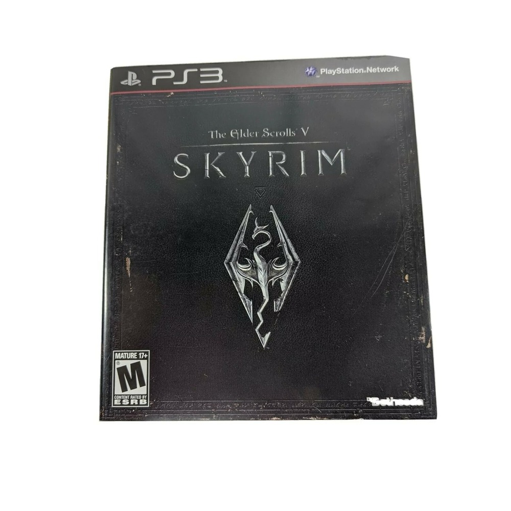PS3 Skyrim The Elder Scrolls V Playstation 3 complete good condition